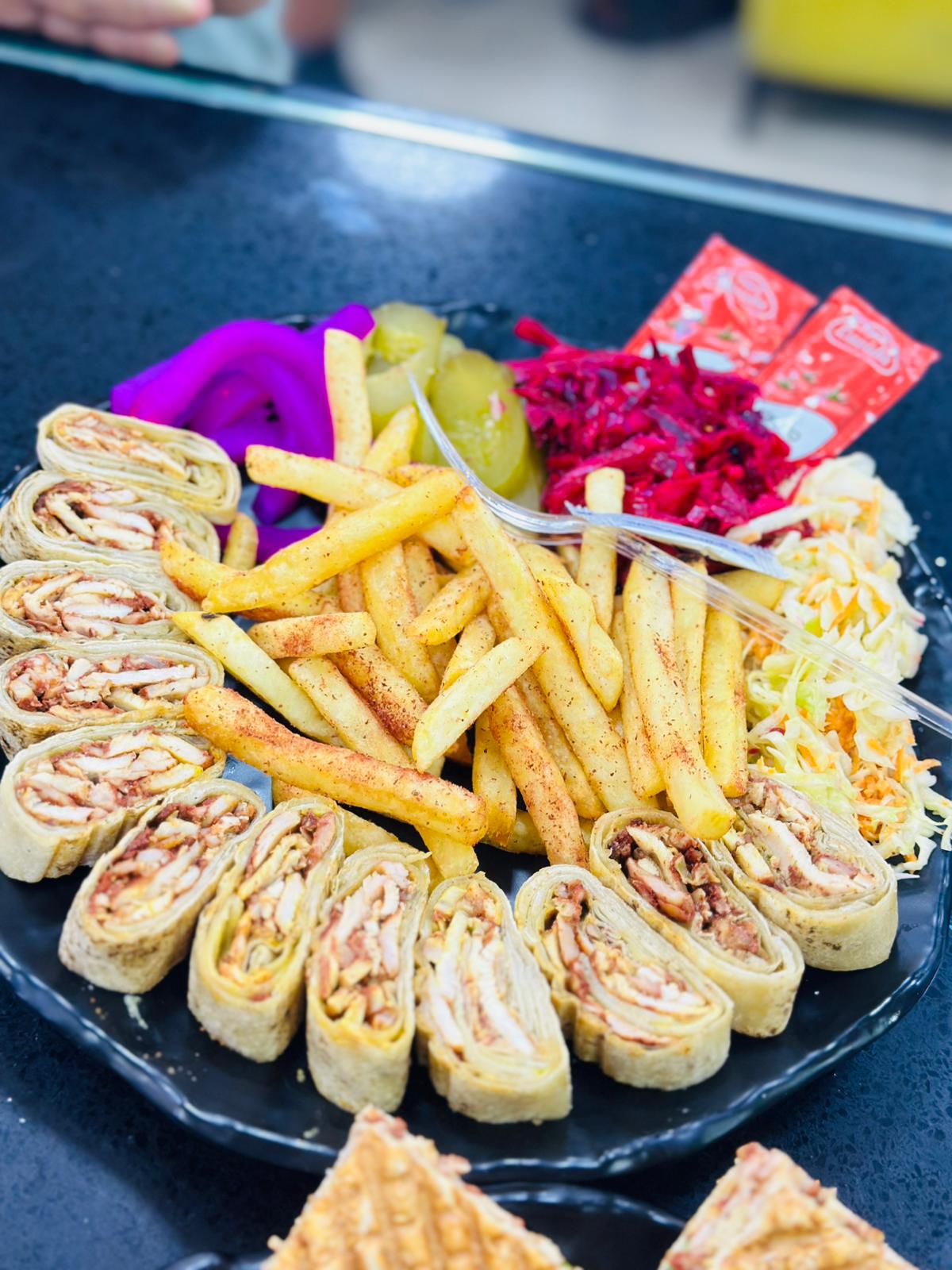 شاورما عجل عربي